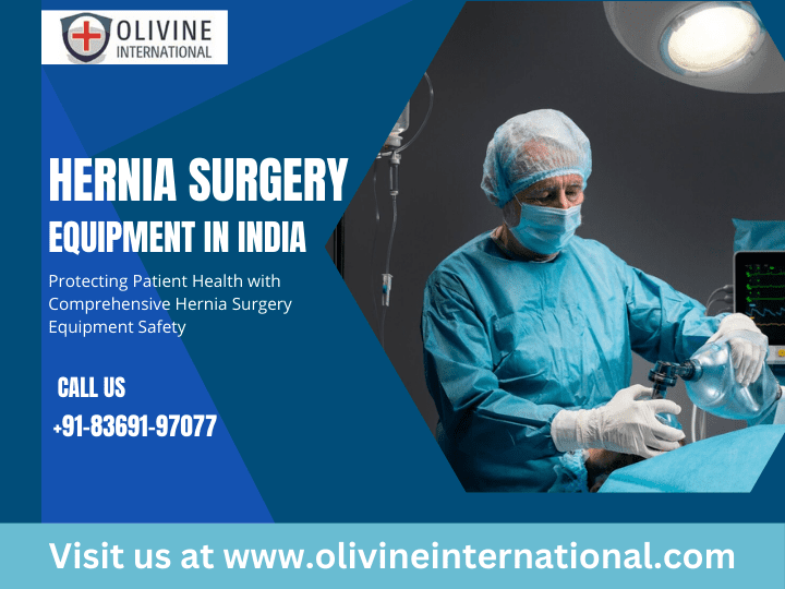 Hernia surgery equipment in India